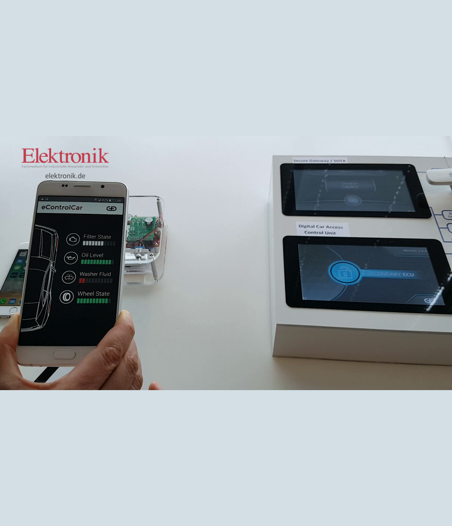 Giesecke + Devrient bringt Datensicherheit in's Auto