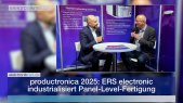 productronica 2025: ERS electronic industrialisiert Panel-Level-Fertigung