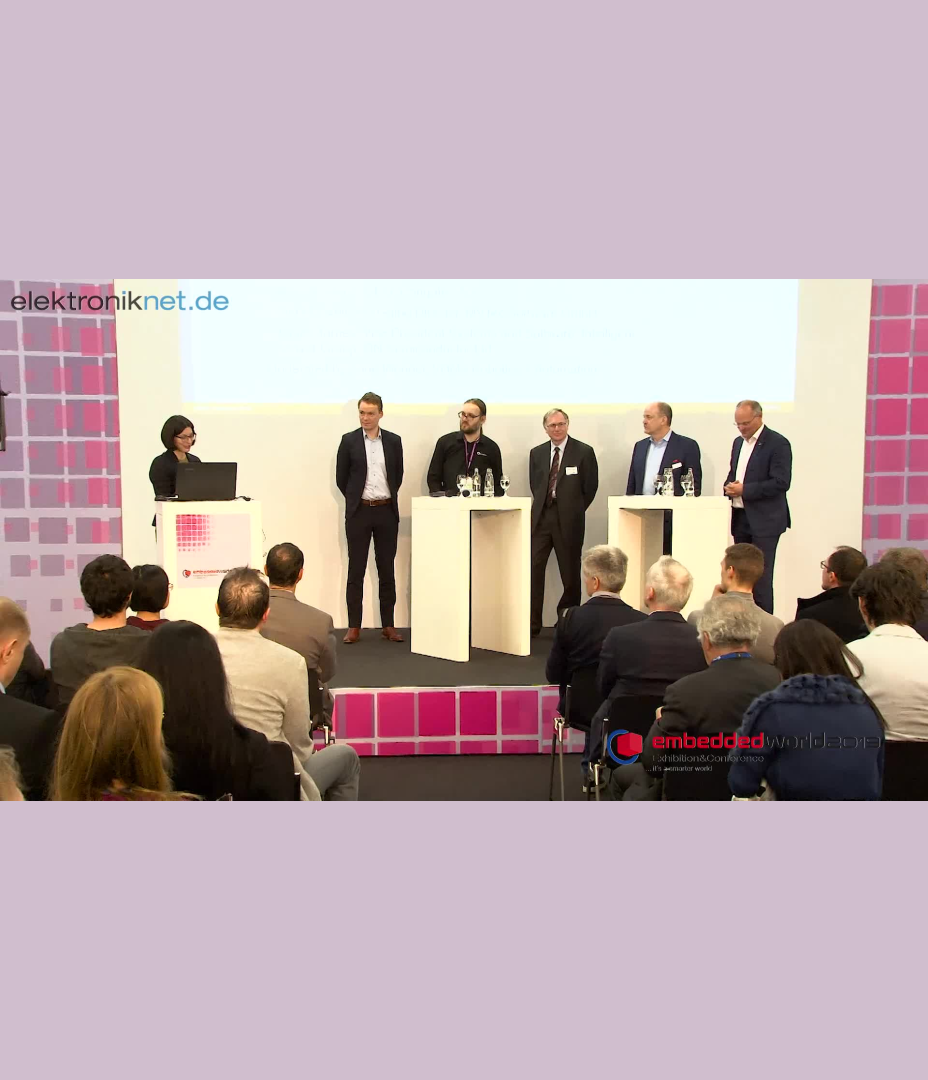 Podiumsdiskussion "Embedded Vision & Machine Learning"